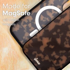 Sonix Case for iPhone 14 Pro Max | Compatible with MagSafe | 10ft Drop Tested | Tortoise Shell | Brown Tort