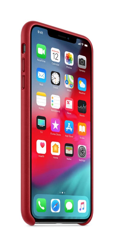 Apple iPhone Xs Max Leather Case - (PRODUCT) RED