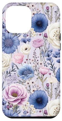 iPhone 14 Pro Max Case Cute Flower Printed Flower Cover for Men Women Phone Case