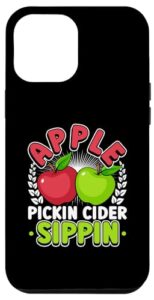 iphone 14 pro max apple picking & apple season in fall & autumn, apple cider case