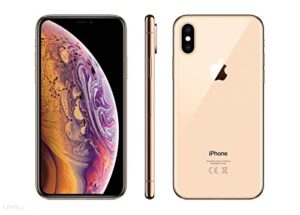 apple iphone xs max, us version, 256gb, gold - gsm carriers (renewed)