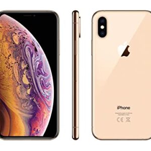 Apple iPhone XS Max, US Version, 256GB, Gold - GSM Carriers (Renewed)