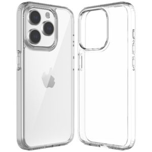 clear shockproof phone case for iphone 14 pro max, glass shatterproof protection and camera lens protection gift (for iphone14 pro max)