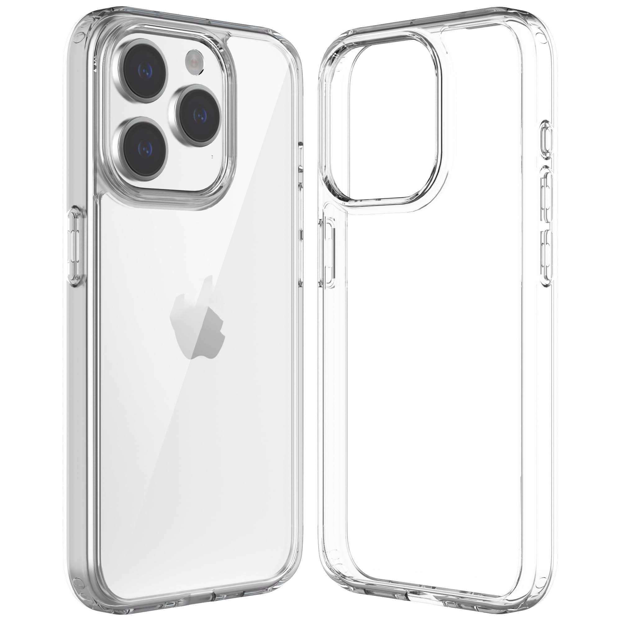 Clear Shockproof Phone Case for iPhone 14 Pro Max, Glass Shatterproof Protection and Camera Lens Protection Gift (for iPhone14 Pro Max)