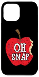 iphone 14 pro max oh snap apple picking squad apple fruit lover apple case