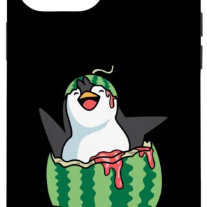 iPhone 14 Pro Max Melon Penguin Fruit Vendor Case