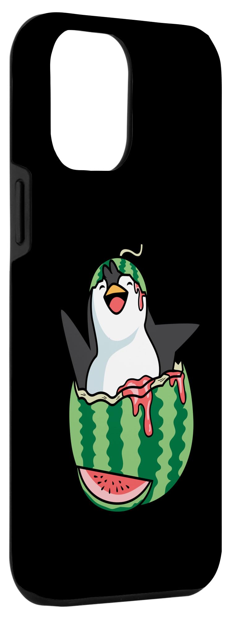 iPhone 14 Pro Max Melon Penguin Fruit Vendor Case