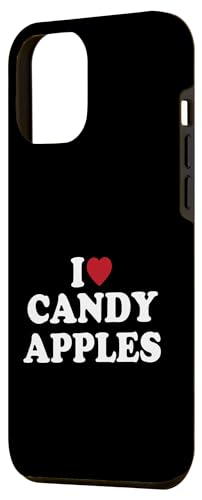 iPhone 14 Pro Max I Love Candy Apples, I Heart Candy Apples Case