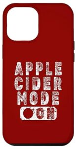 iphone 14 pro max apple cider mode on case