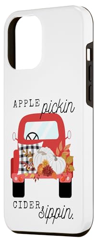 iPhone 14 Pro Max Apple pickin cider sippin fall fun autumn seasonal apparel Case