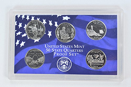 2003 S US Proof set 5 PCS In original packaging from mint State quarters Proof