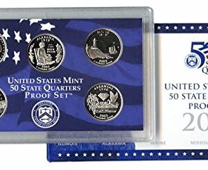 2003 S US Proof set 5 PCS In original packaging from mint State quarters Proof