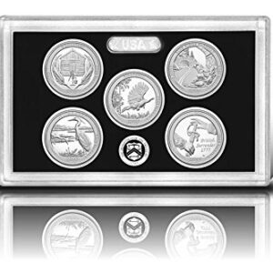 2015 S America the Beautiful 2015 Silver Quarter Proof Set Sold Out US Mint Hurry With Box And COA Very Good