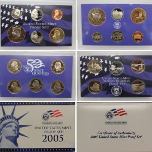 2005 United States Mint Proof Set Original Government Packaging Proof