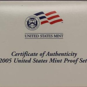 2005 United States Mint Proof Set Original Government Packaging Proof