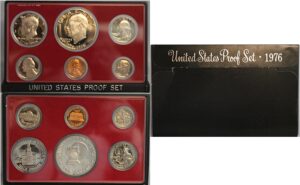 1976 s proof s us mint proof set original government packaging proof