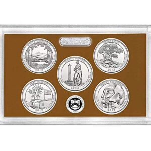 2013 S America the Beautiful Quarters National Parks Proof Set - 5 coins - Exceptional Coins - US Mint GEM Proof No Box or COA -