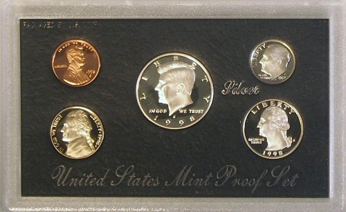 1998 Silver U.S. Proof Set in Original Government Packaging