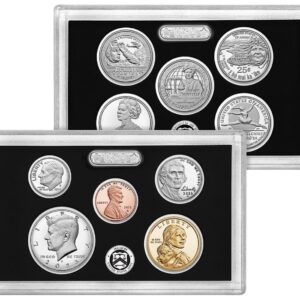 2023 S 2023-S US Mint Silver Proof Set of (10) Pieces 23RH Deep Cameo Proofs Collection US Mint Proof