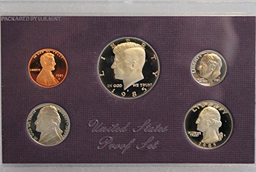 1985 S US Mint Proof Set Original Government Packaging