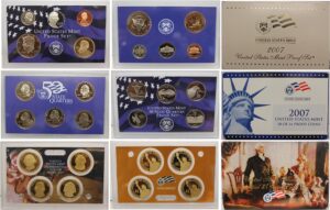 2007 u.s. mint proof set original government package