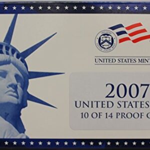 2007 U.S. Mint Proof Set Original Government Package