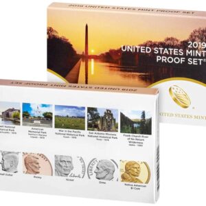 2019 S 10 Coin Clad Proof Set in OGP with CoA Proof