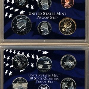2004 S U.S. Mint 11 coin Clad Proof Set In OGP Proof
