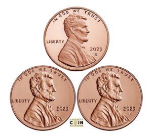 2023 various 2023 s,p,d update set sale includes s proof and p,d uncirculated penny us mint proof