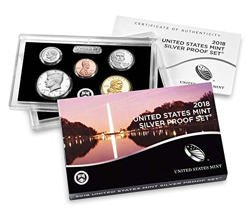 2018 S Silver Proof Set OGP