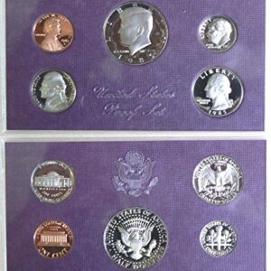 1993 S US 5 Piece set Proof In original packaging from US mint Proof