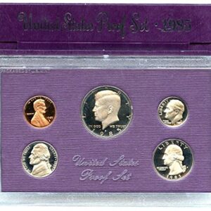 1993 S US 5 Piece set Proof In original packaging from US mint Proof