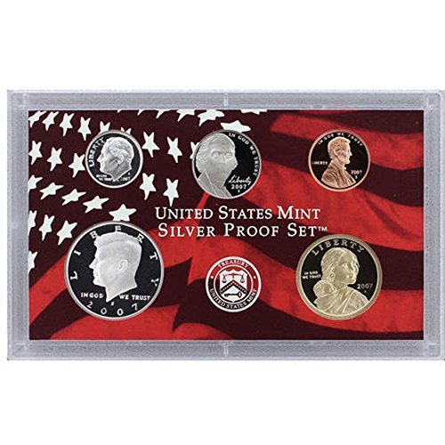 2007 S U.S. Mint Silver Proof Set - 14 Coins - OGP Superb Gem Uncirculated