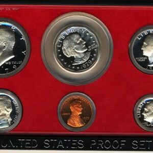 1979 S Clad Proof 5 Coin Set in Original Government Packaging Proof