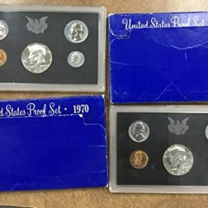 1970 S Mint Proof Set, boxes have creases or scuffs Collection US Mint Uncirculated