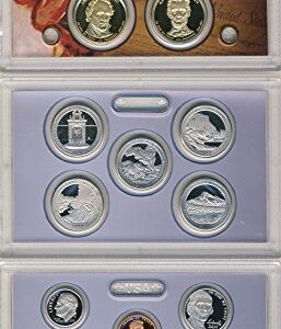 2010 S U.S. Mint 14-coin Clad Proof Set - OGP box & COA Proof