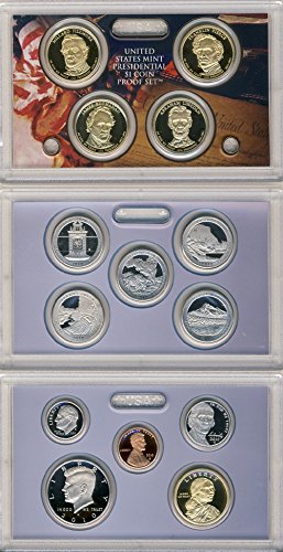 2010 S U.S. Mint 14-coin Clad Proof Set - OGP box & COA Proof