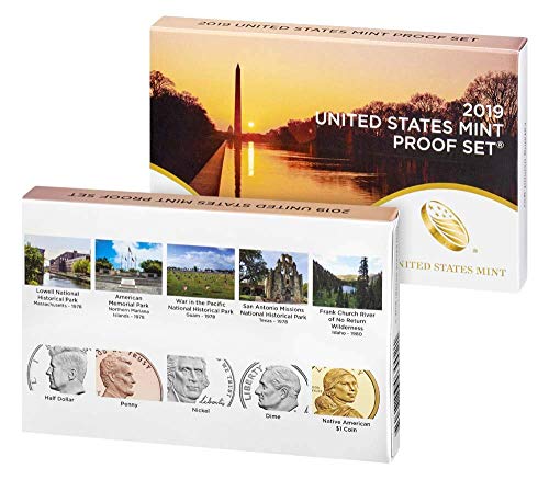 2019 S US Mint 10-coin Clad Proof Set Proof Set US Mint GEM With Box and COA