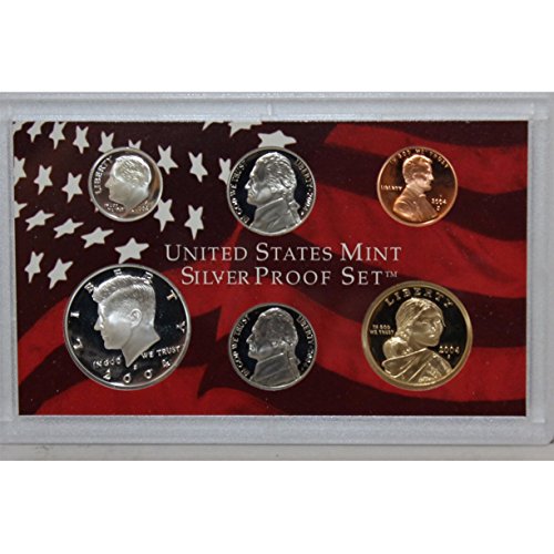 2004 S U.S. Mint Silver Proof Set - 11 Coins - OGP Superb Gem Uncirculated