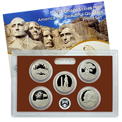 2013 S US Proof Set National Parks Quarters America the Beautiful US MINT Proof