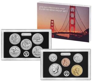 2018 s reverse silver proof set brilliant uncirculated