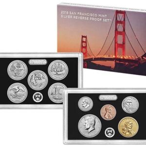 2018 S Reverse Silver Proof Set Brilliant Uncirculated