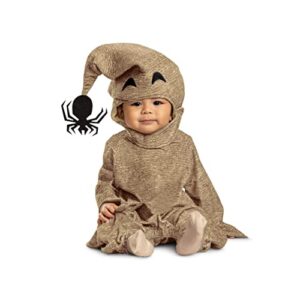 Disguise unisex baby Oogie Boogie Costume, Official the Nightmare Before Christmas Onesie Infant and Toddler Costumes, As Shown, Size 6-12 months US