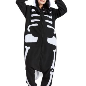 SAMGU Adult Onesie Halloween Christmas Animal Cosplay Costume One Piece Pajamas for Men Women X-Large