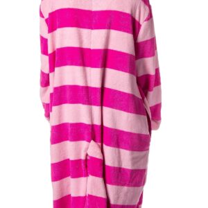 INTIMO Alice in Wonderland Cheshire Cat Unisex Costume Union Suit One Piece Pajama Outfit (Large/X-Large)