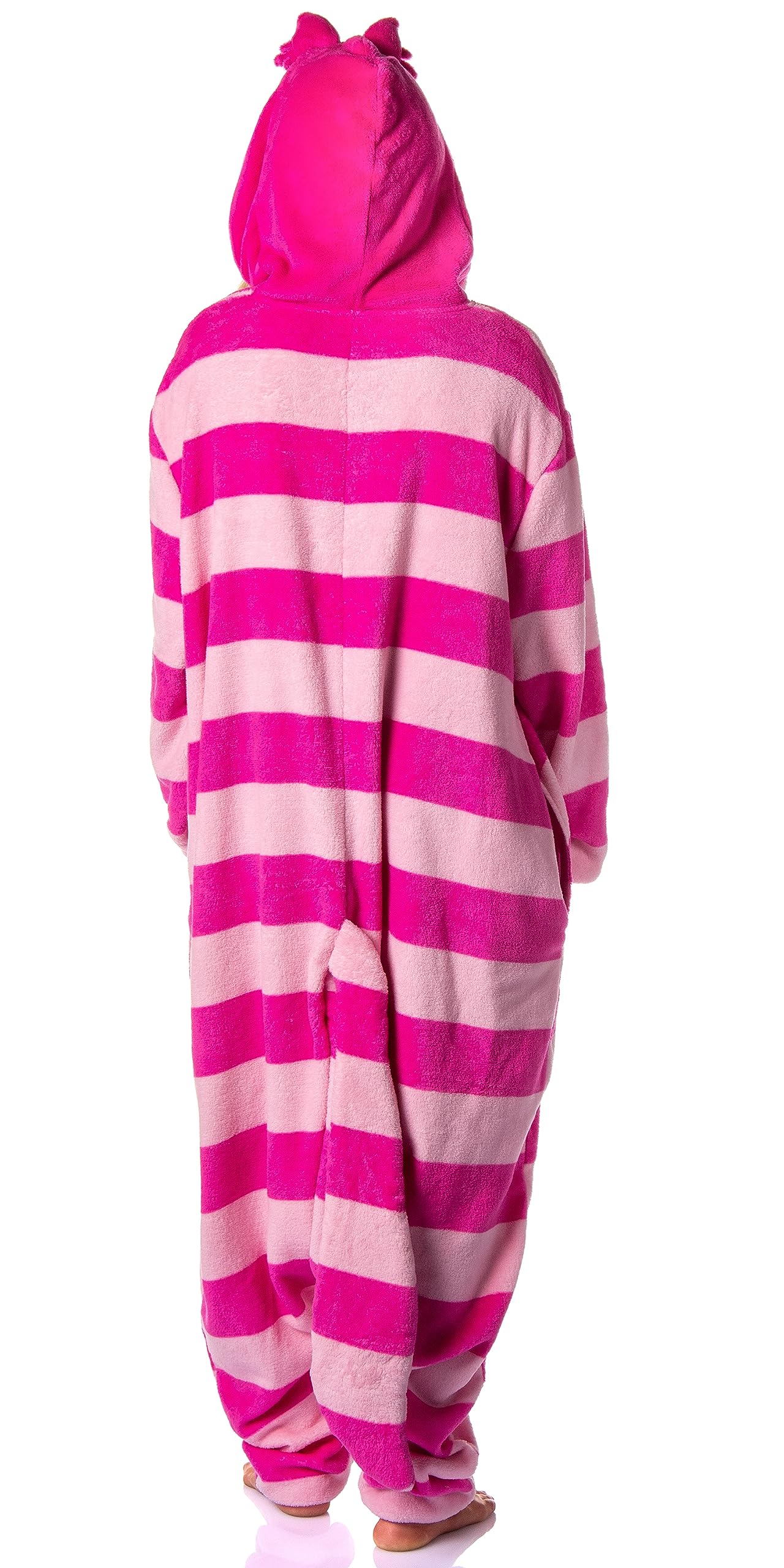 INTIMO Alice in Wonderland Cheshire Cat Unisex Costume Union Suit One Piece Pajama Outfit (Large/X-Large)