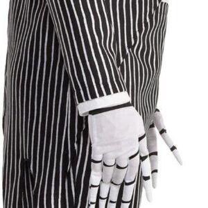 Amscan Jack Skellington Costume for Adults, Disney, Nightmare Before Christmas, Standard Size, with Accessories