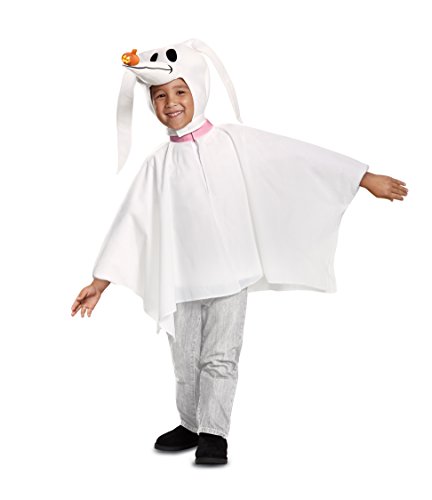 Disguise Disney Zero Nightmare Before Christmas Toddler Boys' Costume, White, Large (4-6)