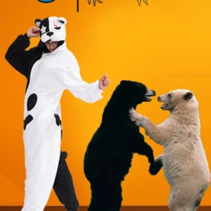 Adult Animal One-piece Pajamas Cosplay Animal Homewear Sleepwear Jumpsuit Costume for Women and Men