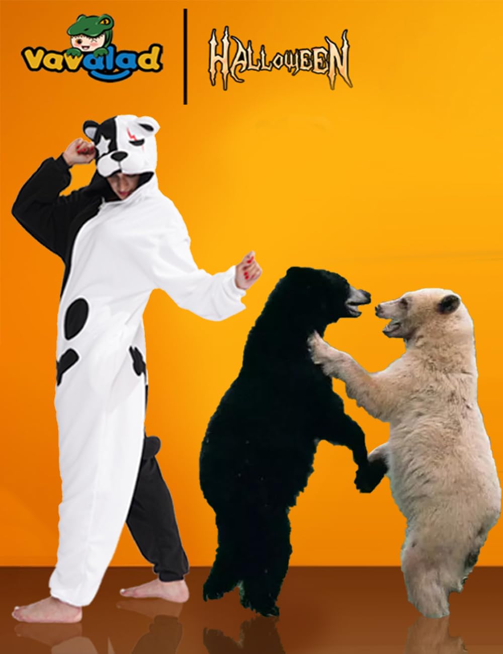 Adult Animal One-piece Pajamas Cosplay Animal Homewear Sleepwear Jumpsuit Costume for Women and Men